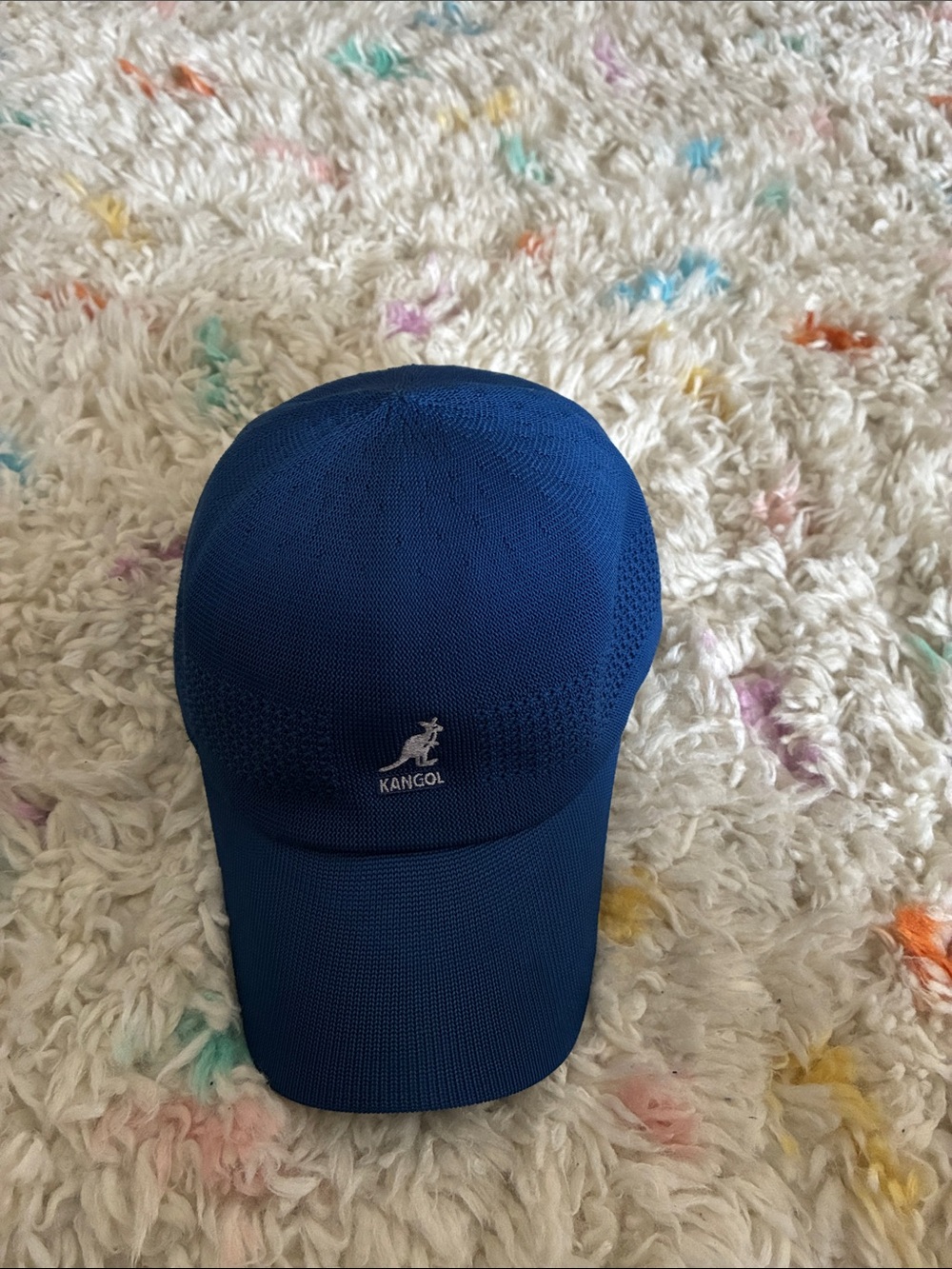 Kangol men’s Royal Blue Knit Baseball Cap